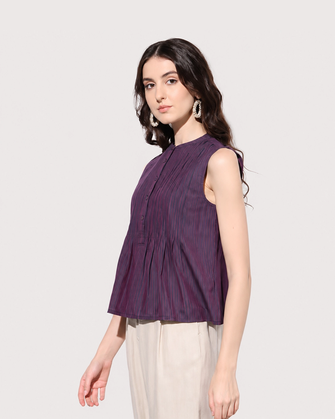 Cotton Yarn Dyed Top