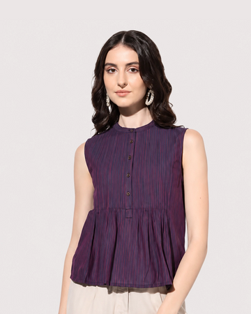 Cotton Yarn Dyed Top